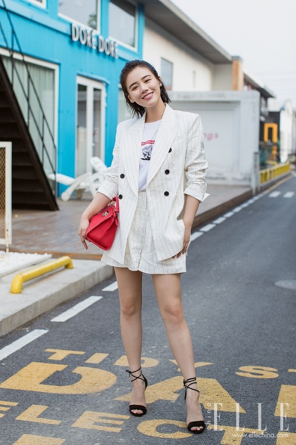西装短裤让你拥有刘诗诗、江疏影同款气质 !